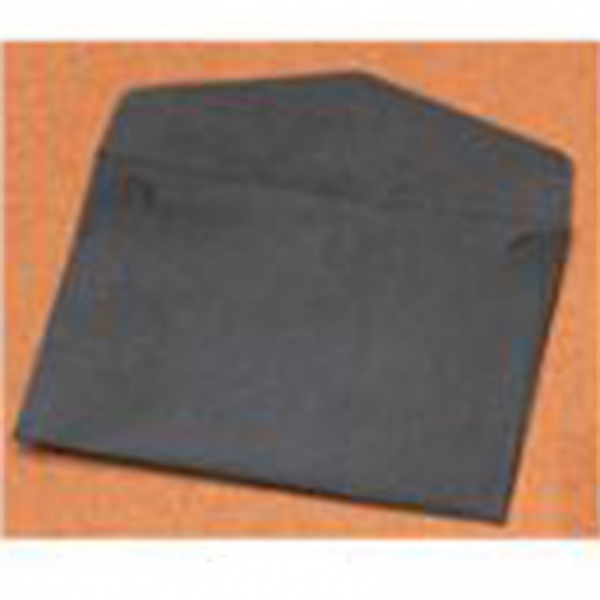 Image de Enveloppe Rectangle Noir 11.5cm x 8.2cm, 10 Pcs