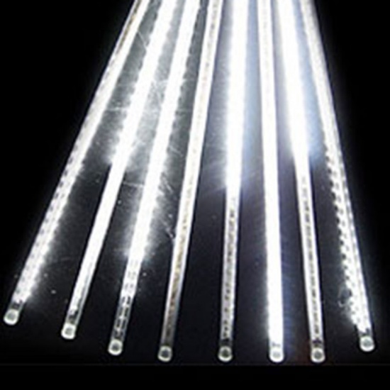 Picture of PC LED String Fairy Lights Christmas Wedding Party Decor White 50cm, 1 Set ( 8 PCs/Set)