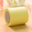 Picture of Refillable yellow creative cute note paper free stickers with tape seat can be torn notes