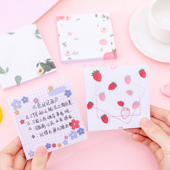 Immagine di Multicolor - Peach Corea del Sud ins taccuino ragazza cuore sticky post N volte gli studenti post possono attaccare adesivi per messaggi