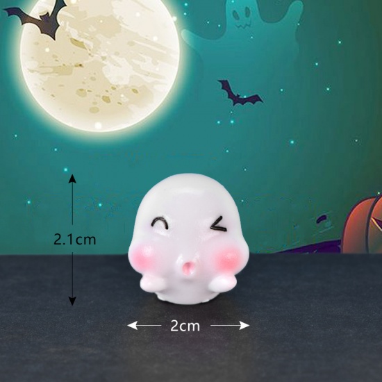 Picture of Style11 1PCS Mini Halloween Miniature Figurines Resin Home Decoration