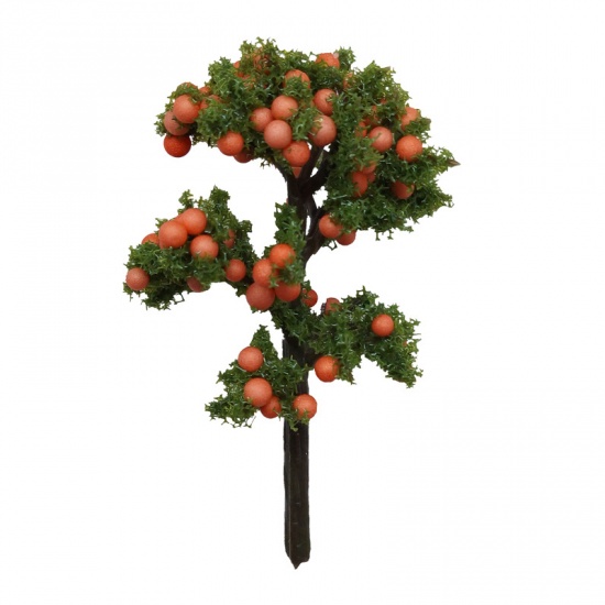 Bild von Simulation Obstbäume Grün & Orange 70mm x 40mm, 1 Stück