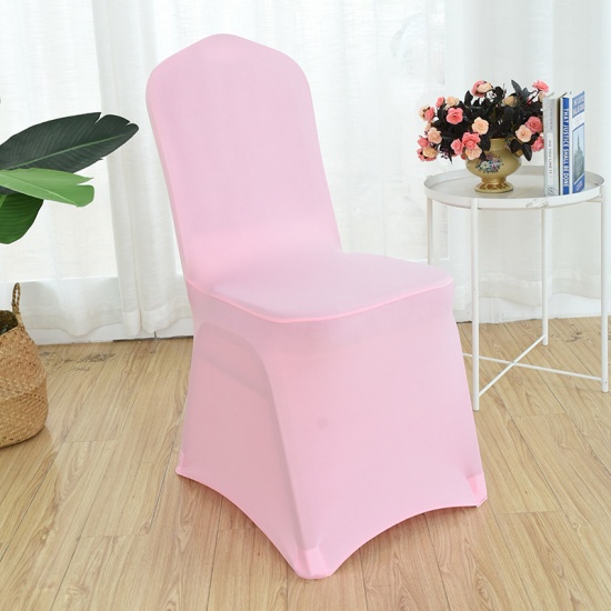 Изображение Полиэстер Чехол на стул Розовый 90см x 45см, 1 ШТ