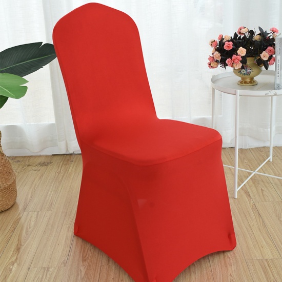 Picture of Polyester Chair Cover Red 90cm x 45cm, 1 Piece