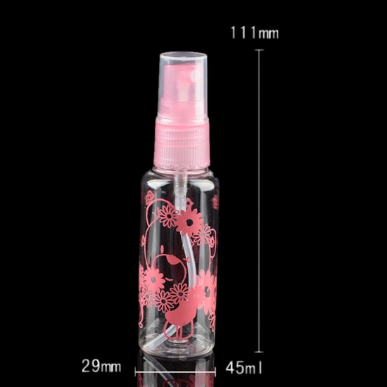 Изображение At Random - 30ml Colored pattern Empty Refillable Containers Cosmetic Travel Packing Bottle
