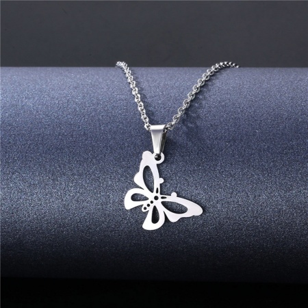 Picture of 304 Stainless Steel Link Cable Chain Necklace Silver Tone 45cm(17 6/8