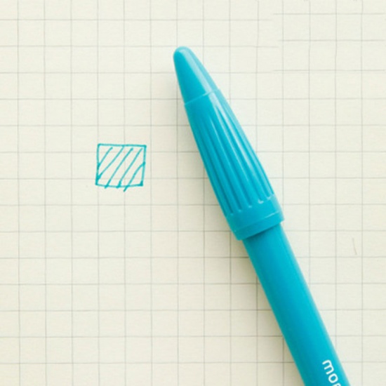 Immagine di Verde blu - Penna ad acqua, penna in fibra.