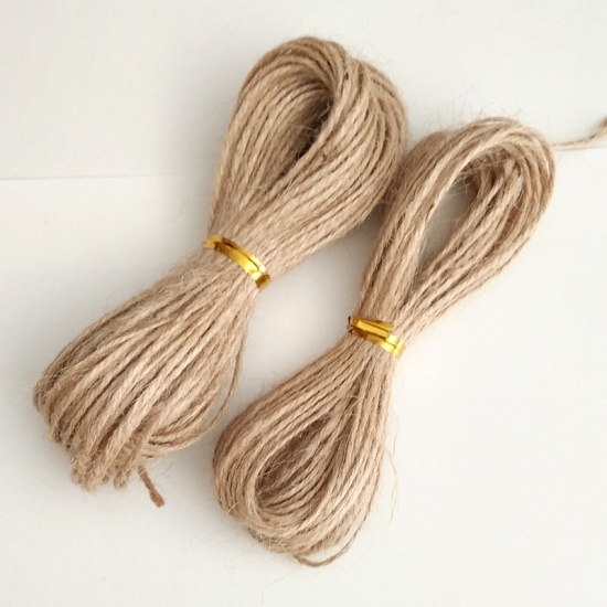 Picture of Cotton Jewelry Cord Rope Brown 1mm, 1 Roll (Approx 20 M/Roll)