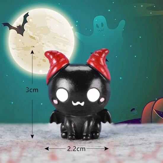 Picture of Style17 1PCS Mini Halloween Miniature Figurines Resin Home Decoration