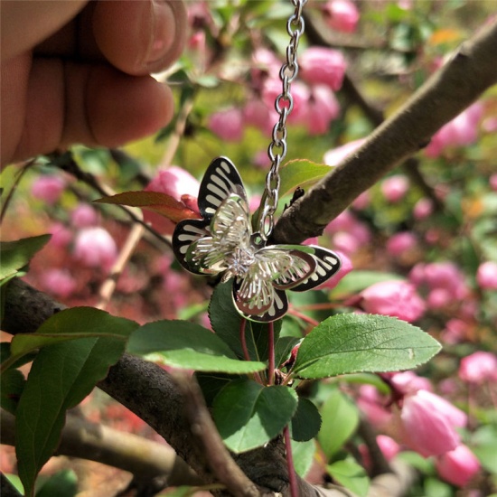 Immagine di Insetto Segnalibro Farfalla Argento Antico Stella Baglie nel buio 12.3cm, 1 Pz