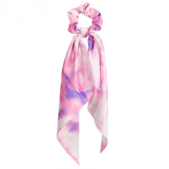 Picture of Chiffon Hair Ties Band Pink & Purple 43.5cm, 1 Piece