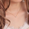 Picture of 1 Piece Eco-friendly Stylish Exquisite 18K Gold Plated Brass Link Cable Chain Round Pendant Necklace For Women 40cm(15 6/8") long