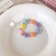 Picture of Resin Y2K Dainty Bracelets Delicate Bracelets Beaded Bracelet Multicolor Heart 17cm(6 6/8") long, 1 Piece