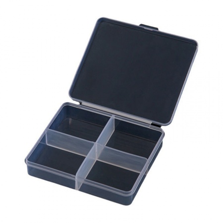Immagine di 1 Pz Plastica Scatola Portagioielli All'Ingrosso Nero Rettangolo 7.3cm x 6.3cm