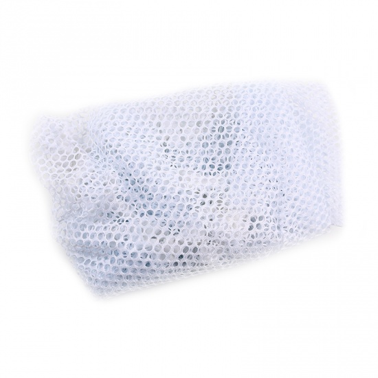 Immagine di Polyester Toy Hammock Storage Net White Mesh 150cm(59") x 100cm(39 3/8"), 1 Piece