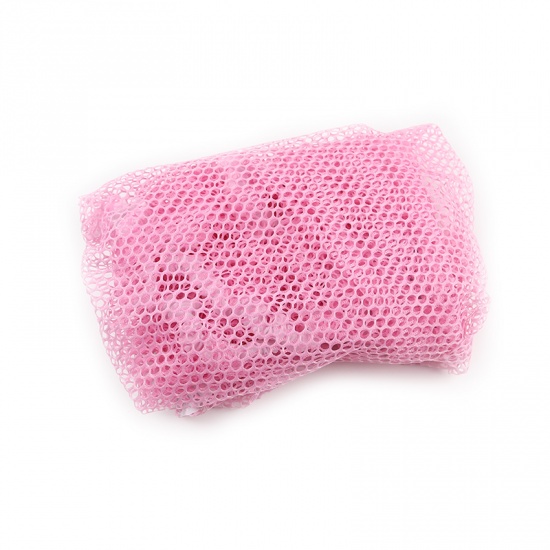 Immagine di Polyester Toy Hammock Storage Net Pink 150cm(59") x 100cm(39 3/8"), 1 Piece