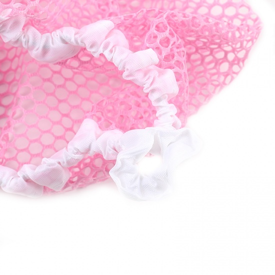 Immagine di Polyester Toy Hammock Storage Net Pink 150cm(59") x 100cm(39 3/8"), 1 Piece