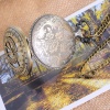 Immagine di Tasca Orologio Tondo Bronzo Antico Costellazione Stile Batteria Inclusa 81.5cm Lunghezza, 1 Pz