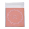 Изображение PP Food Safe Party Candy Cookie Bags Rectangle Orange Pink (Usable Space: 10cm x10cm) 13cm(5 1/8") x 10cm(3 7/8"), 50 PCs