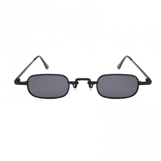 Picture of PC Sunglasses Rectangle Gray 13.5cm(5 3/8") x 2.7cm(1 1/8"), 1 Piece