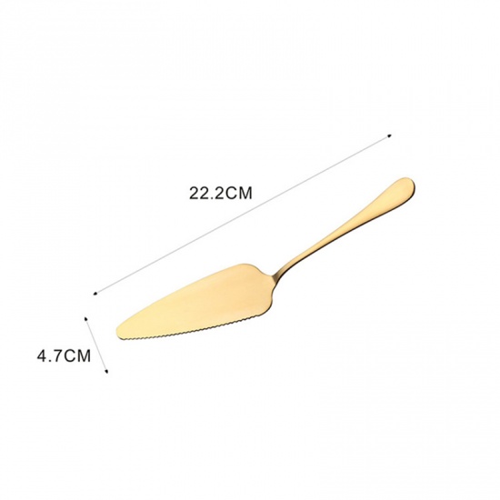 Immagine di Acciaio Inossidabile Strumenti di cottura Multicolore 22.2cm x 4.7cm, 1 Pz