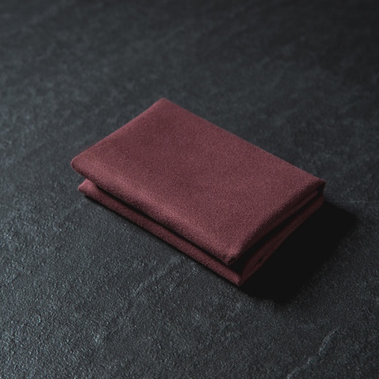 Image de Serviettes en Textile Rouge Foncé 30cm x 30cm, 1 Pièce