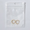 Immagine di 1 Paio Placcatura Sottovuoto Ecologica Elegante Stile Ins 18K Oro riempito 304 Acciaio Inossidabile Palla Orecchini a Clip Senza Piercing Per Donne Festa 2cm x 1.9cm