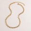 Immagine di 1 Pz Placcatura Sottovuoto Pastorale Naturale Stile Bohemien Placcato Oro 18K 304 Acciaio Inossidabile Collana della Catena del Fiore Sole Smalto Strozzatore Collana Per Donne Festa 35cm Lunghezza