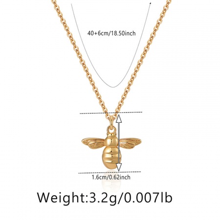 Picture of Eco-friendly Retro Retro 18K Real Gold Plated Brass & Rhinestone Link Cable Chain Crown Micro Pave Pendant Necklace For Women Party