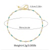 Bild von 1 Strang Umweltfreundlich Barock Elegant 18K Echtgold plattiert Messing Handgefertigte Gliederkette Barocke Imitat Perle Halskette Für Frauen Party 39cm lang