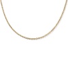 Picture of 1 Piece Eco-friendly PVD Vacuum Plating Minimalist 18K Real Gold Plated 304 Stainless Steel Link Cable Chain Necklace Unisex 45cm(17.7") + 5cm(2") long, Chain Size: 2.5mm