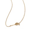Picture of 1 Piece Eco-friendly PVD Vacuum Plating Stylish Sport 18K Real Gold Plated 304 Stainless Steel Link Cable Chain Racket Pendant Charm Necklace Unisex Gift 45cm(17.7") + 5cm(2") long