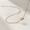 Picture of 1 Piece Eco-friendly PVD Vacuum Plating Stylish Sport 18K Real Gold Plated 304 Stainless Steel Link Cable Chain Racket Pendant Charm Necklace Unisex Gift 45cm(17.7") + 5cm(2") long
