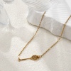 Picture of 1 Piece Eco-friendly PVD Vacuum Plating Stylish Sport 18K Real Gold Plated 304 Stainless Steel Link Cable Chain Racket Pendant Charm Necklace Unisex Gift 45cm(17.7") + 5cm(2") long