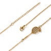Picture of 1 Piece Eco-friendly PVD Vacuum Plating Stylish Sport 18K Real Gold Plated 304 Stainless Steel Link Cable Chain Racket Pendant Charm Necklace Unisex Gift 45cm(17.7") + 5cm(2") long