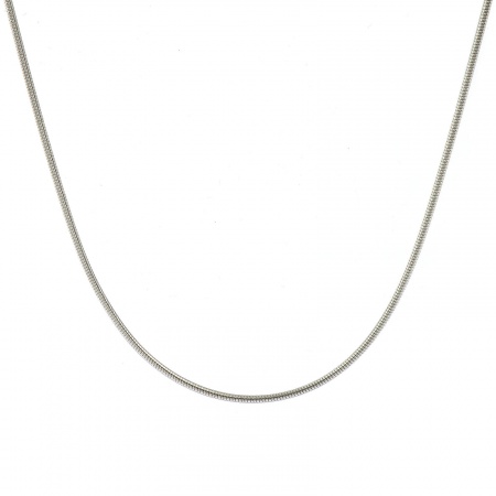 1 Stück Silberfarbe Schlangenkette Choker Halskette, 304 Edelstahl 40cm + 5cm, Kettengröße: 1.5mm, Für Frauen, Minimalistisch Exquisit Geschenk, Umweltfreundlich