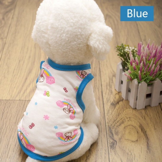 Bild von Niedlich Haustierkleidung Blau Hase Größe L, 1 Stück