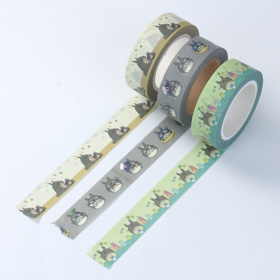 Paper Adhesive Tape Multicolor 1 Piece の画像