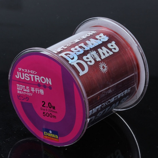 Picture of Nylon Fishing Line Red Brown 0.235mm, 1 Piece (Approx 500 M/Piece)