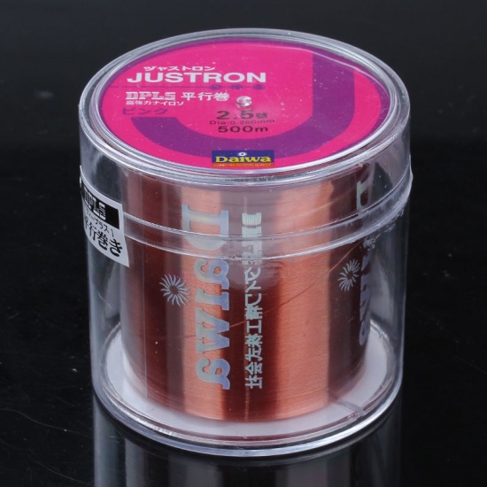 Picture of Nylon Fishing Line Red Brown 0.285mm, 1 Piece (Approx 500 M/Piece)