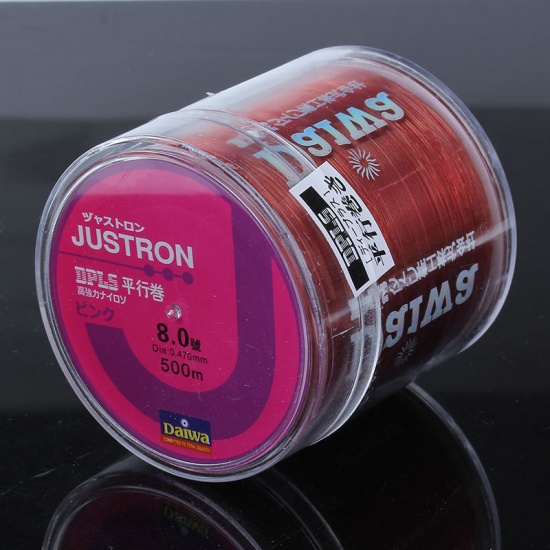 Picture of Nylon Fishing Line Red Brown 0.47mm, 1 Piece (Approx 500 M/Piece)