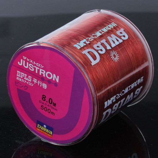 Picture of Nylon Fishing Line Red Brown 0.47mm, 1 Piece (Approx 500 M/Piece)