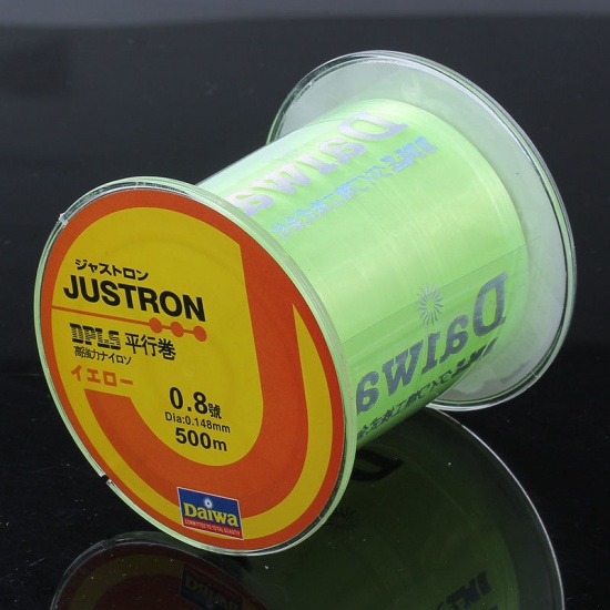Picture of Nylon Fishing Line Neon Green 0.148mm, 1 Piece (Approx 500 M/Piece)