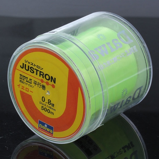 Picture of Nylon Fishing Line Neon Green 0.148mm, 1 Piece (Approx 500 M/Piece)