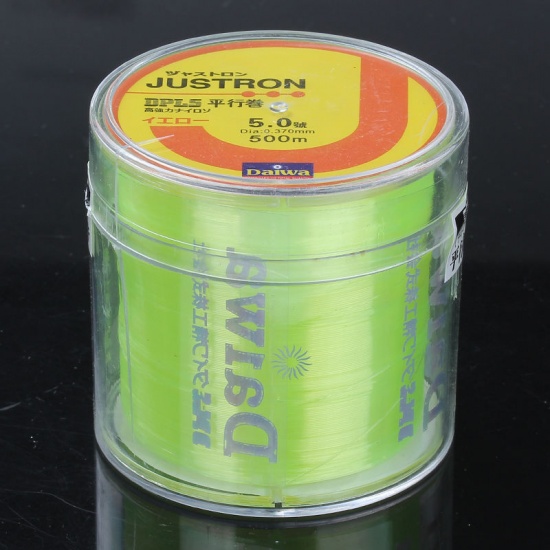 Picture of Nylon Fishing Line Neon Green 0.37mm, 1 Piece (Approx 500 M/Piece)