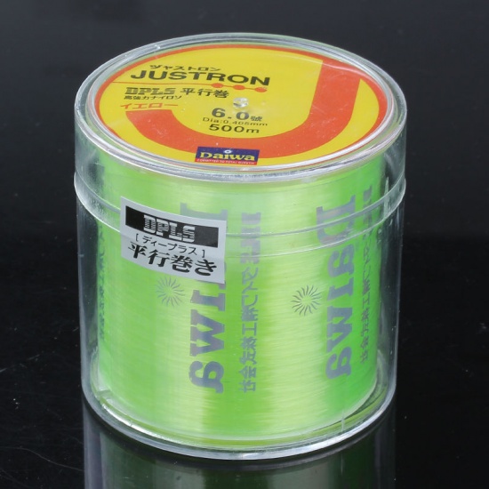 Picture of Nylon Fishing Line Neon Green 0.405mm, 1 Piece (Approx 500 M/Piece)