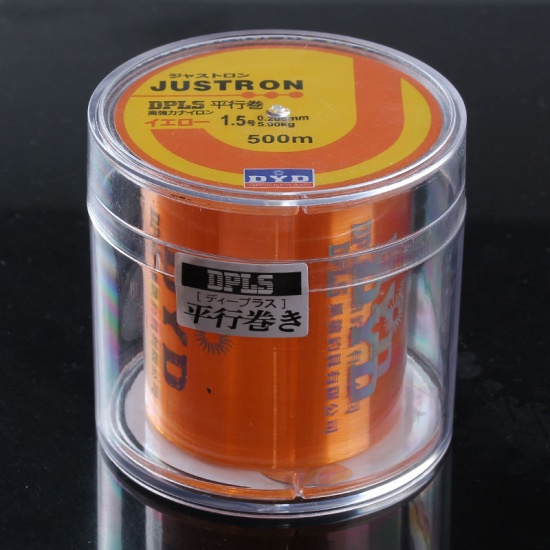 Picture of Nylon Fishing Line Orange 0.205mm, 1 Piece (Approx 500 M/Piece)
