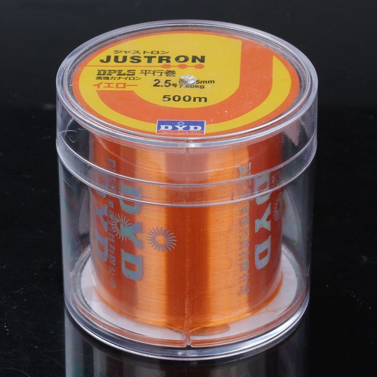 Picture of Nylon Fishing Line Orange 0.26mm, 1 Piece (Approx 500 M/Piece)