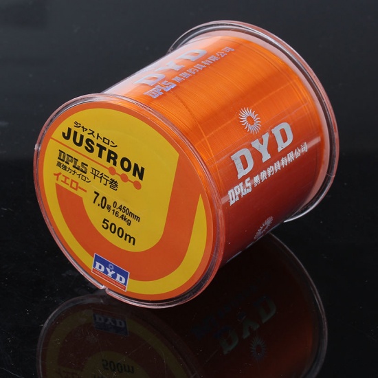 Picture of Nylon Fishing Line Orange 0.45mm, 1 Piece (Approx 500 M/Piece)