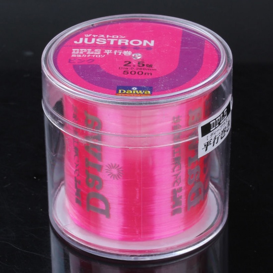Picture of Nylon Fishing Line Neon Pink 0.26mm, 1 Piece (Approx 500 M/Piece)